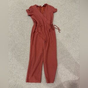 Short sleeve madewell jumpsuit